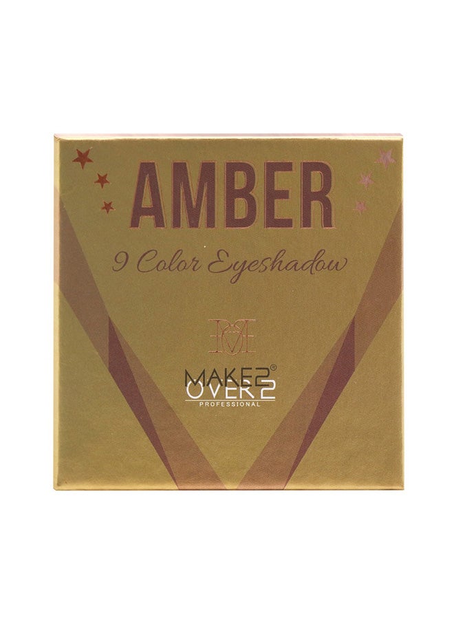 Amber 9 Color Eyeshadow Multicolour