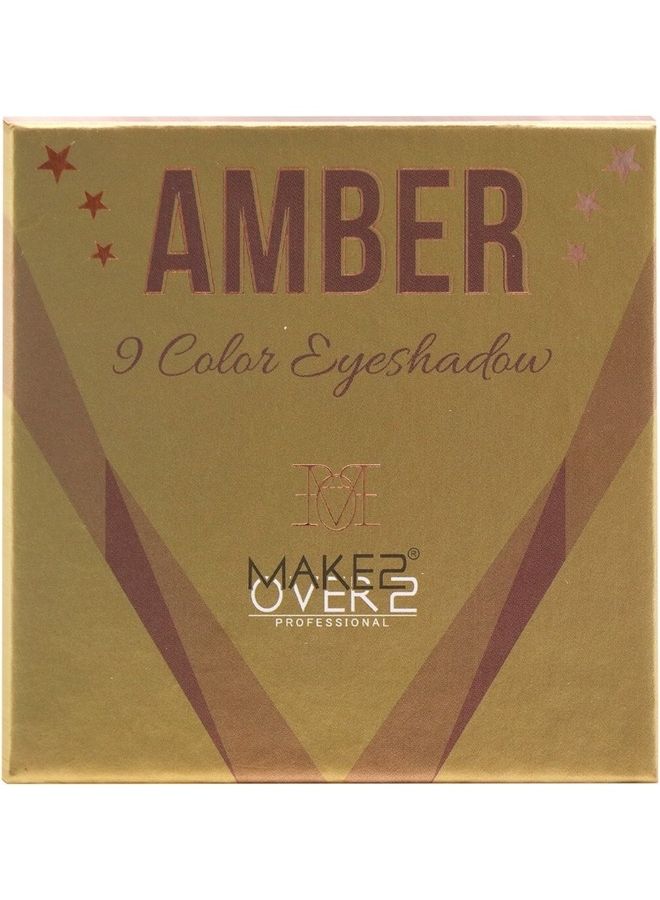 Amber 9 Color Eyeshadow Multicolour