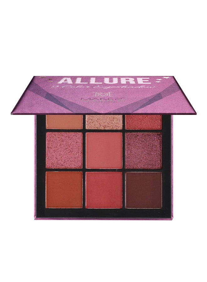 Allure 9 Color Eyeshadow Multicolour