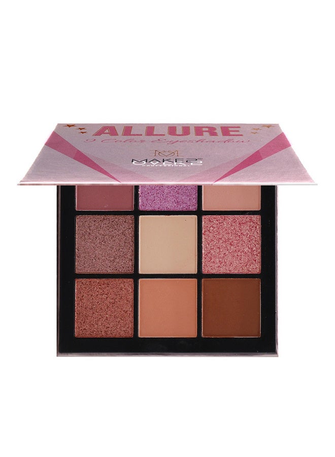 Allure 9 Color Eyeshadow Multicolour