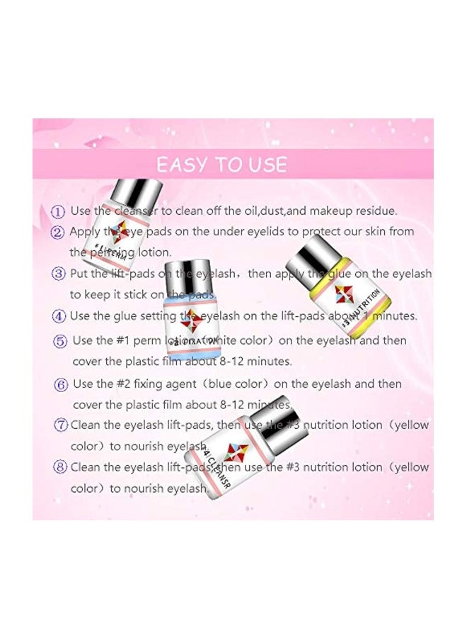 Lash Lift Eyelash Perming Kit Clear