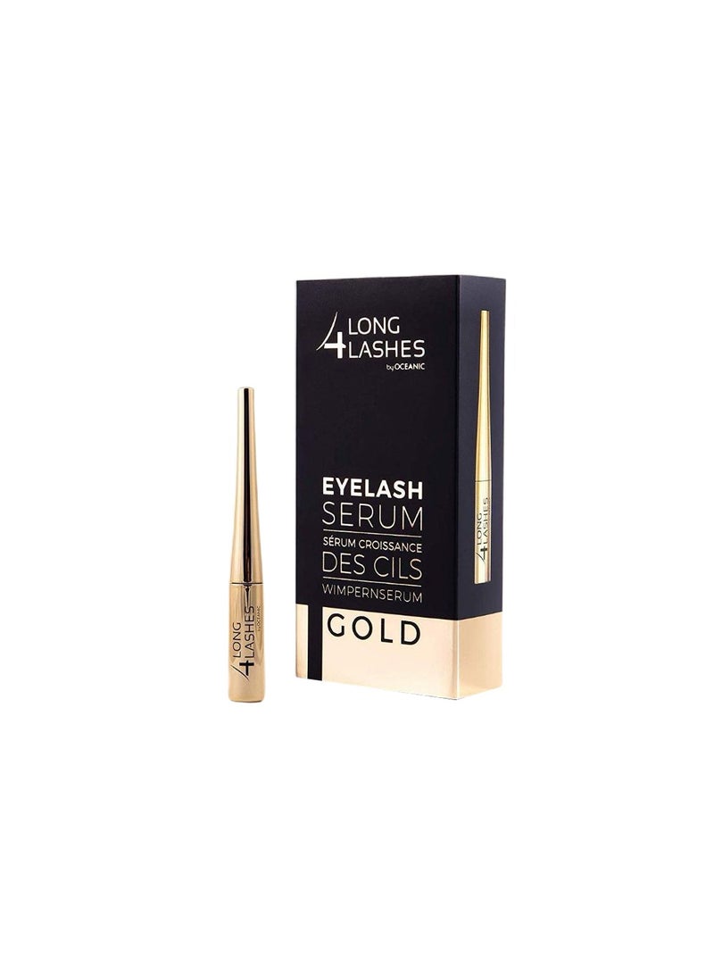 Pack Of 2 Gold Eyelash Serum Clear