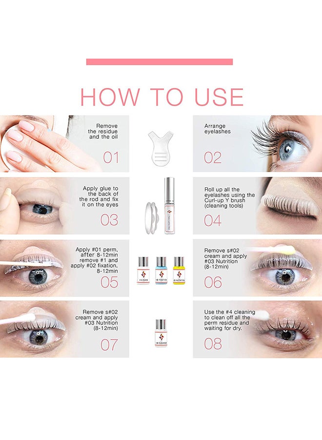 Eyelash Lifting Perming Kit Multicolour