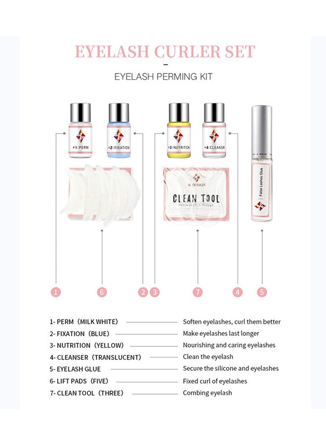 Eyelash Lifting Perming Kit Multicolour