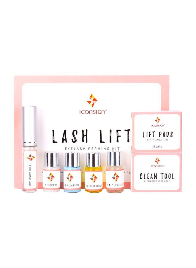 Lash Lift Eyelash Perm Kit Clear/Blue/Yellow