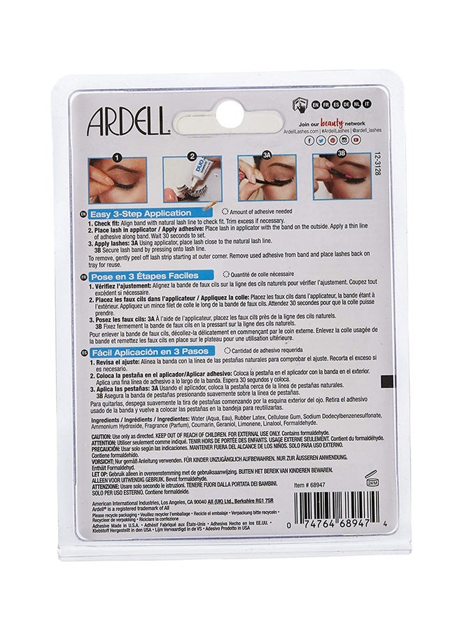 Deluxe Pack With Adhesive And Applicator 68947 Black