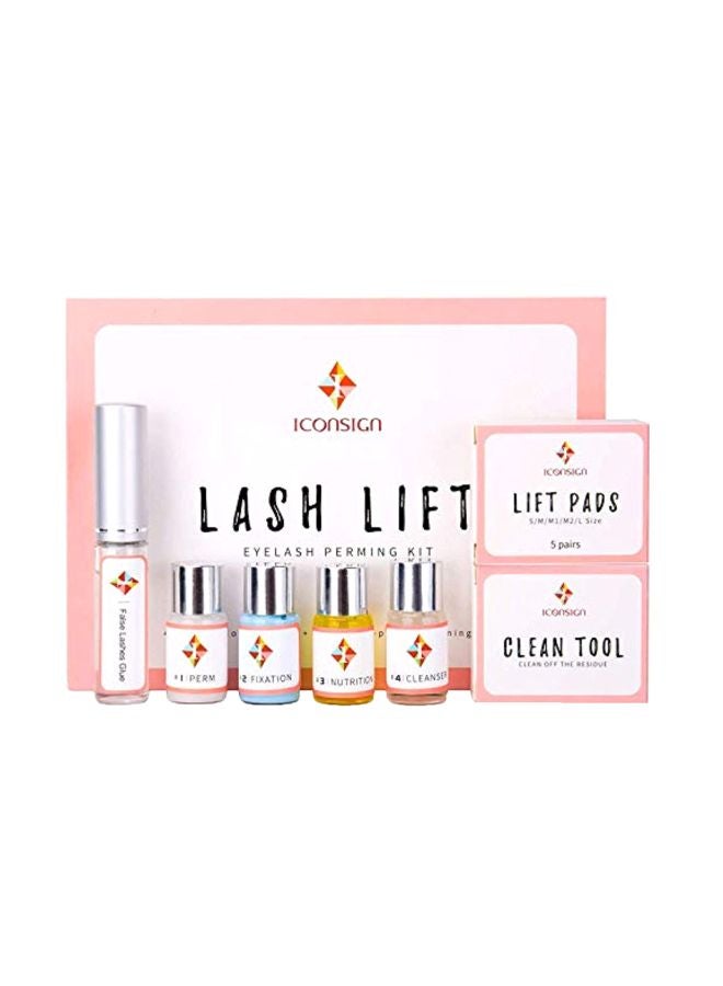 lash lift eyelash perming kit Clear