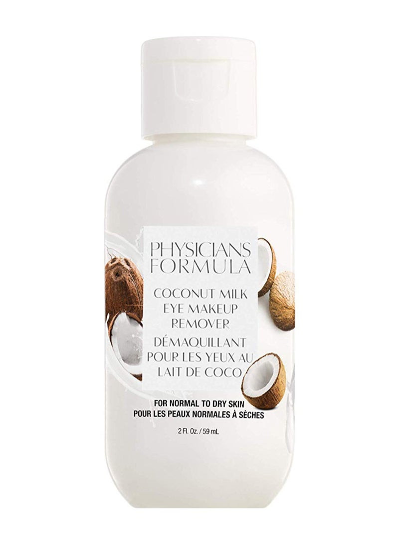 Coconut Milk Eye Makeup Remover White