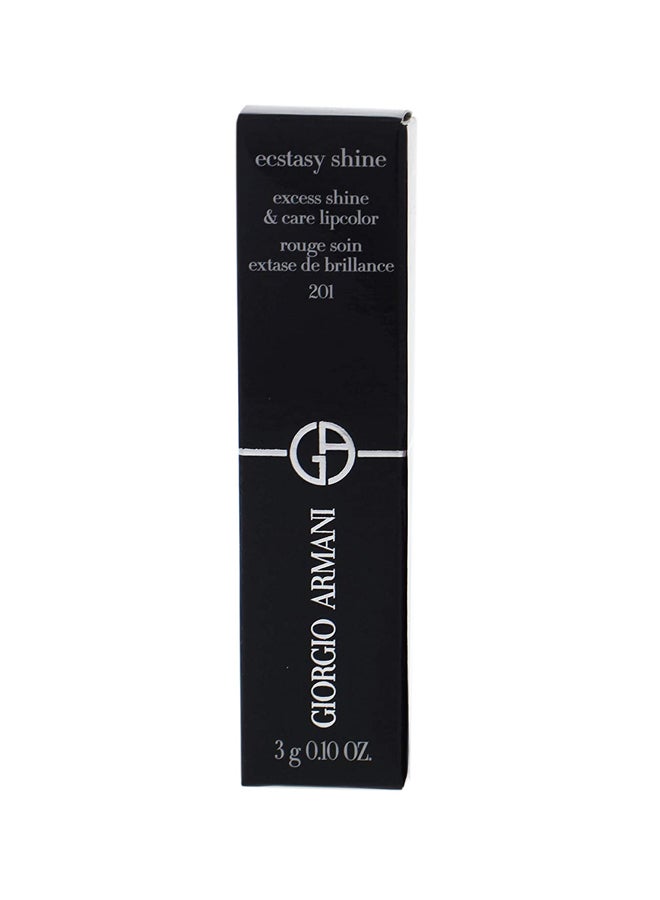 Ecstasy Shine Lipstick 201 Scarlatto