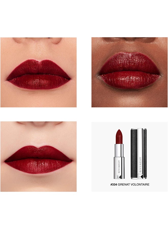 Le Rouge Luminous Matte High Coverage Lipstick 334 Grenat Volontaire