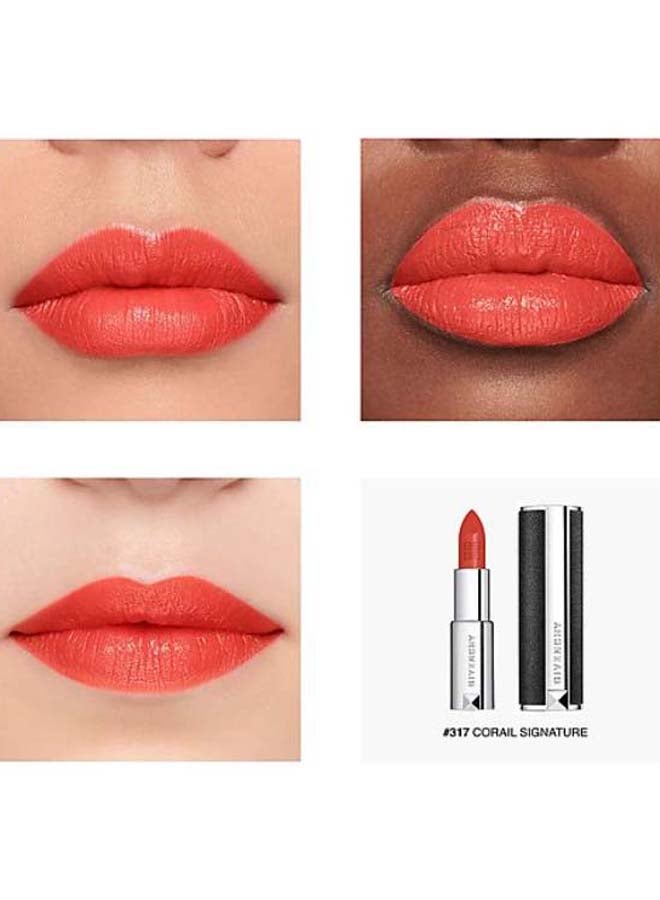 Le Rouge Intense Color Sensuously Mat Lipstick 317 Corail Signature