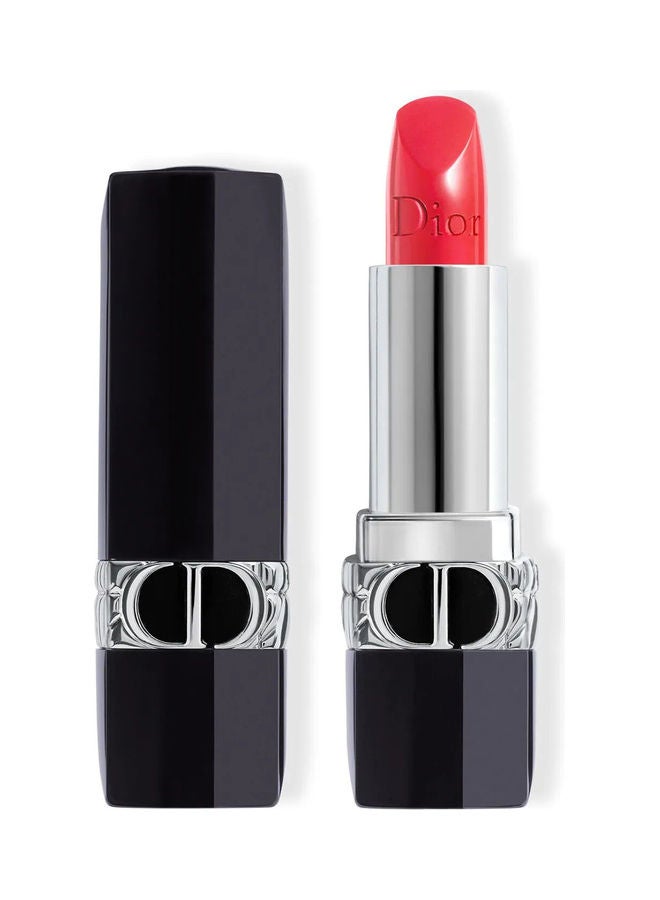Refillable Lipstick Satin, Matte, Metallic & Velvet Finish Rouge Dior 028 Actrice