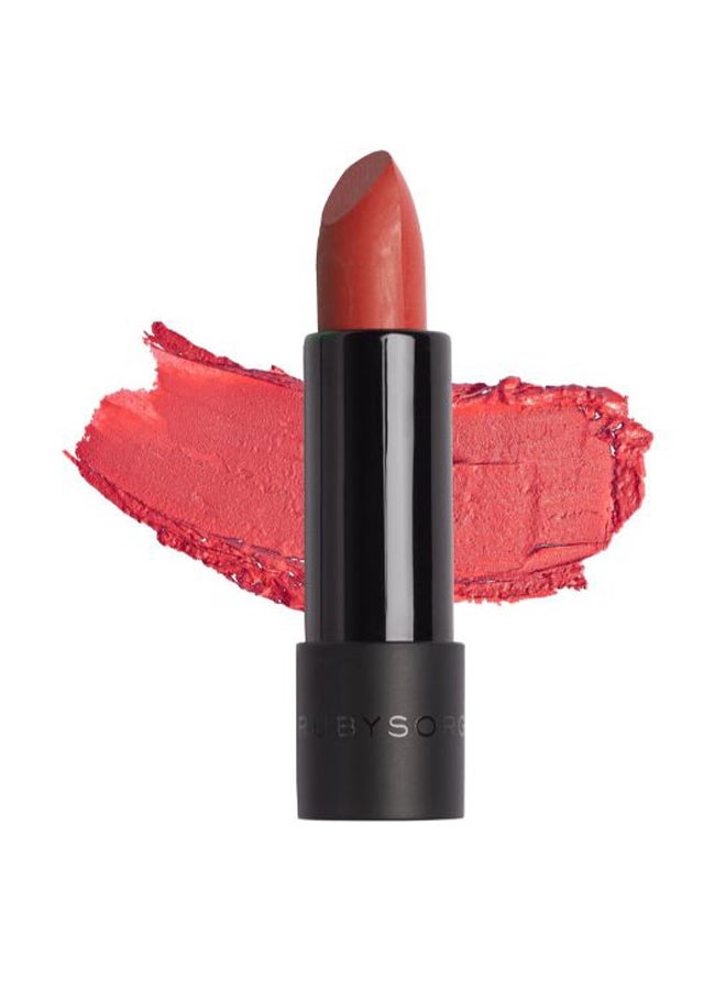 Natural And Mineral Apricot Lipstick Red