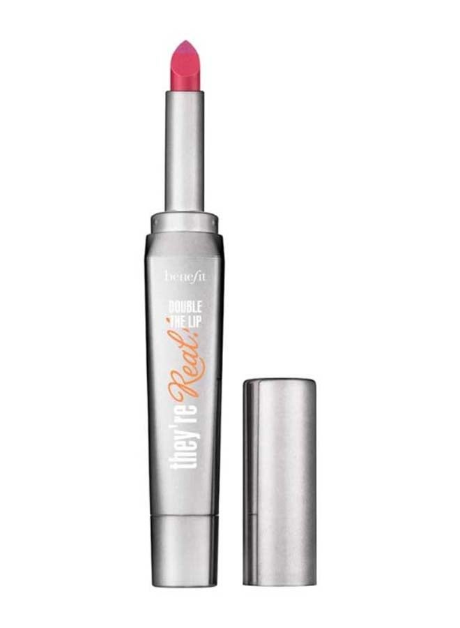 They're Real! Double The Lip Lipstick Hotwired Pink
