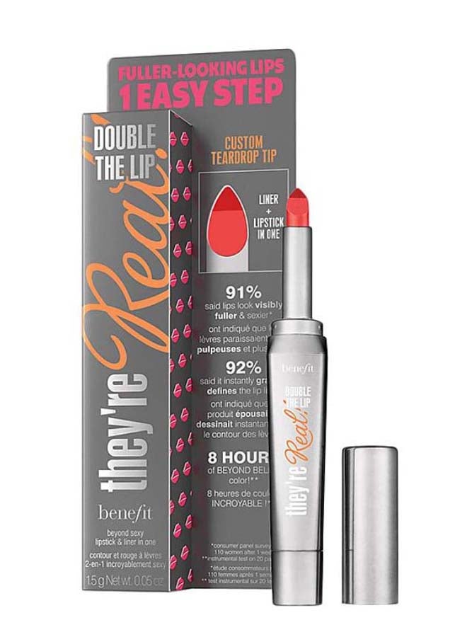 They're Real! Double The Lip Lipstick Flame Game