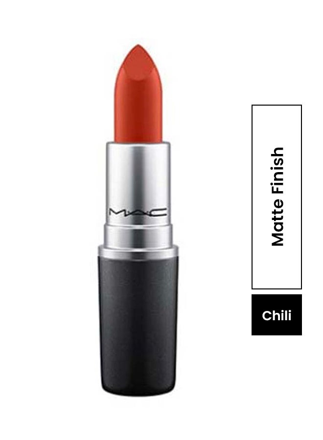 Smudge-Proof Matte Lipstick Chili