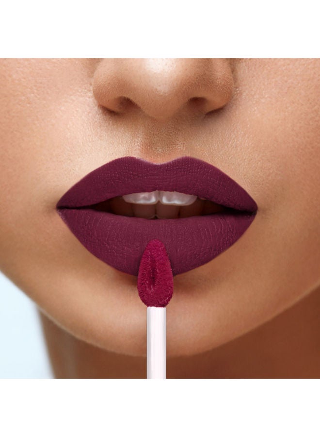 DRESS ME MATTE LIQUID LIP DARK AUBERGINE