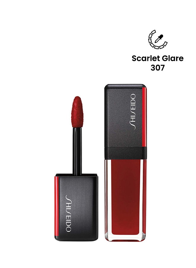 LacquerInk Shine Lip Gloss Scarlet Glare 307