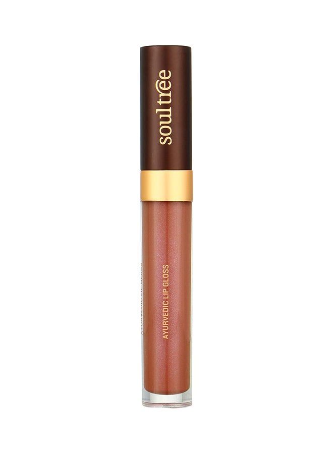 Ayurvedic Lip Gloss Coral Pink