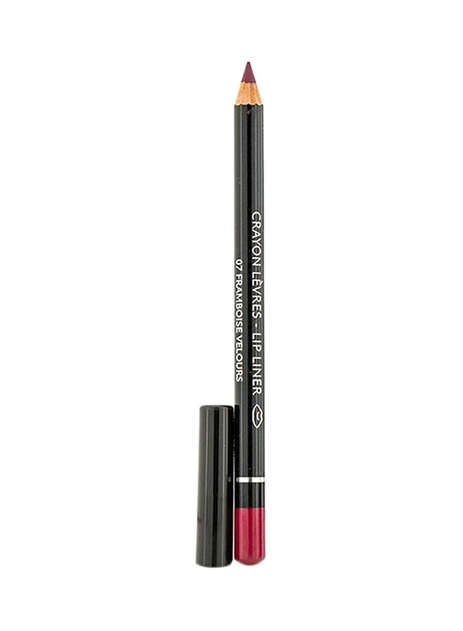 Crayon Levres Lip Liner With Sharpener 07 Framboise Velours