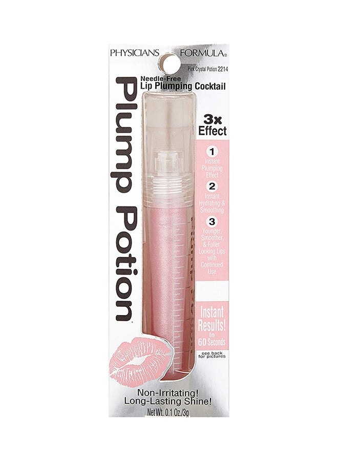 Plump Potion Needle-Free Lip Plumping Cocktail Pink Crystal Potion