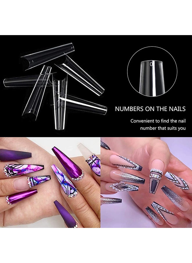 False Nail Tips Soft Gel Extension Artificial BTLCC500