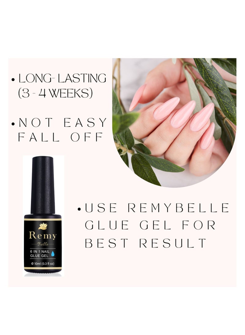 Soft Gel Nail Tips Medium Almond 552 Pcs 12 Sizes