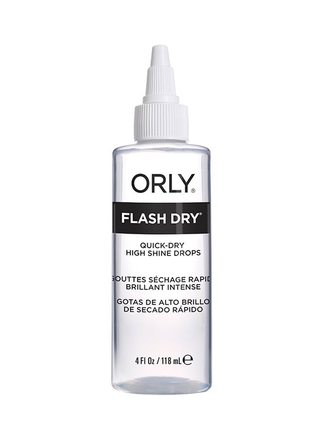 Flash Dry High Shine Drops Clear