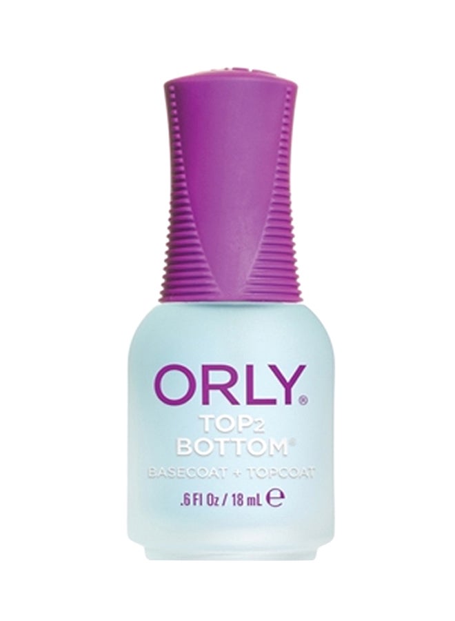 Top 2 Bottom Nail Base Coat And Top Coat Clear