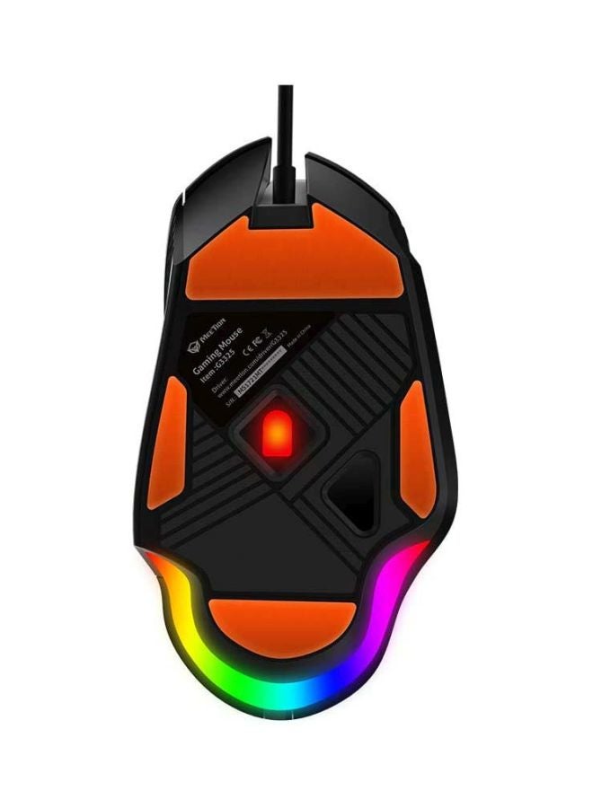 Hades Pro Wired Gaming Mouse Black/Red