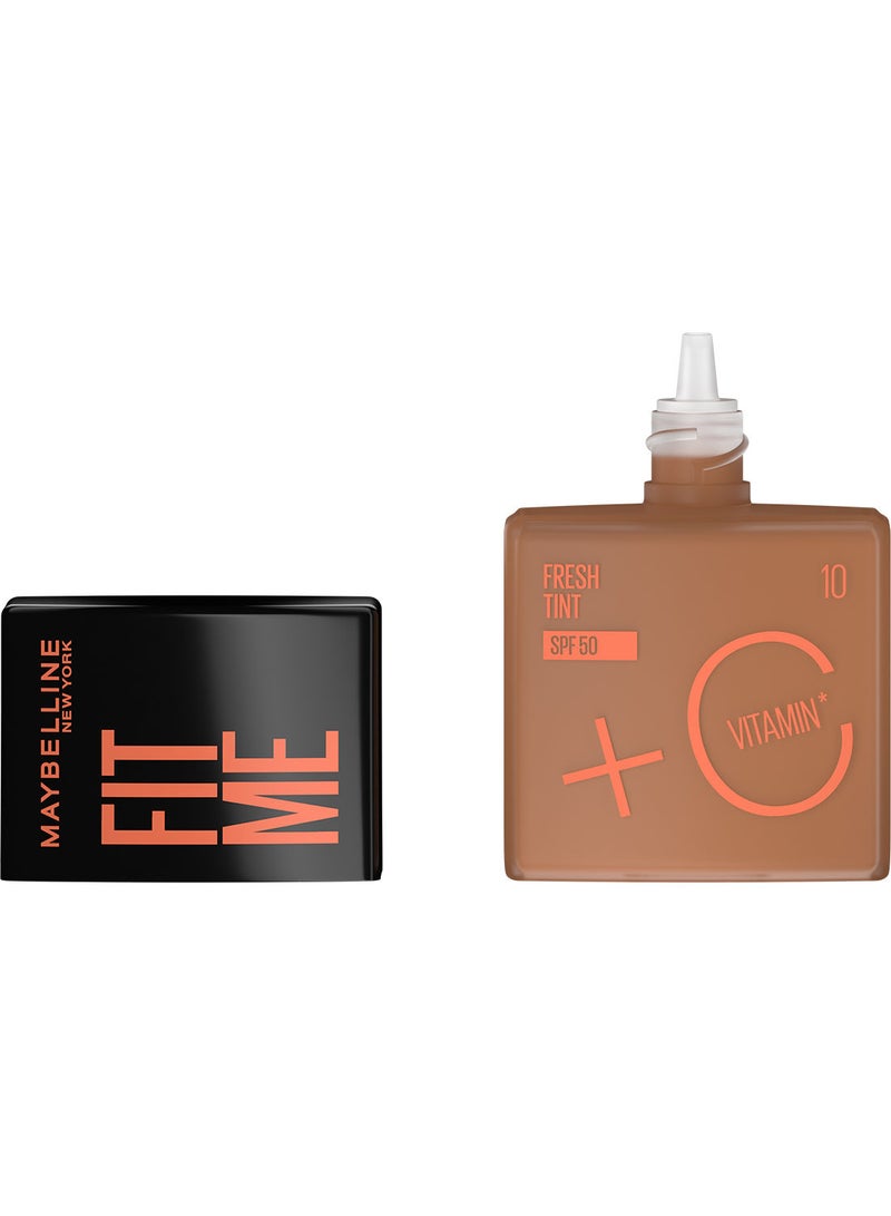 Fit Me Fresh Tint SPF 50 with Brightening Vitamin C, 10