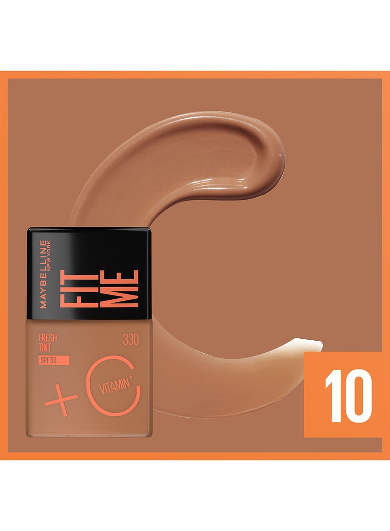 Fit Me Fresh Tint SPF 50 with Brightening Vitamin C, 10