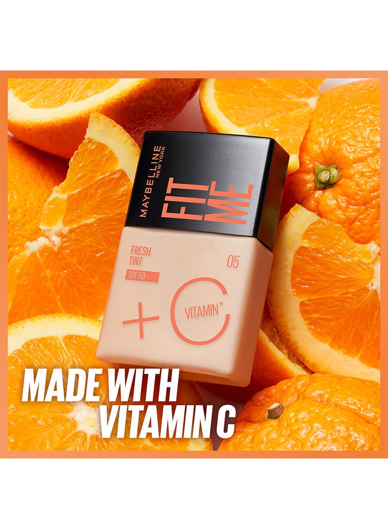 Fit Me Fresh Tint SPF 50 with Brightening Vitamin C, 10