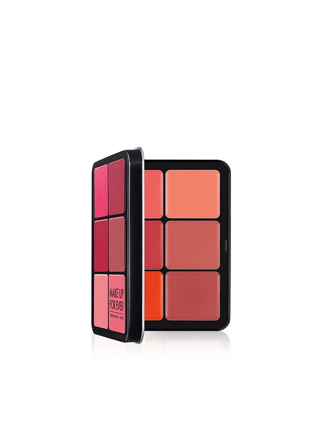 Ultra HD Cream Blush Palette Pink/Orange/Brown
