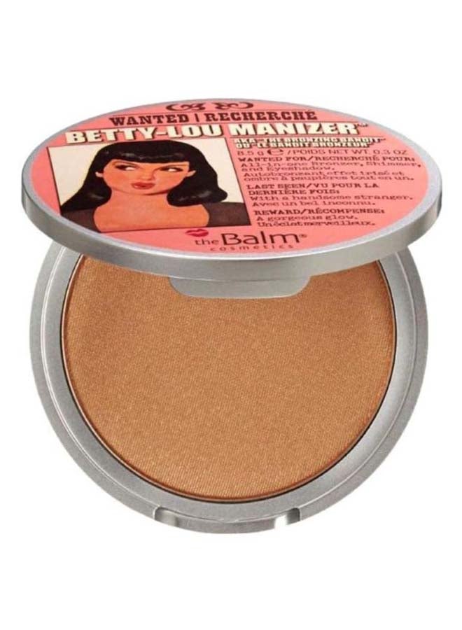 Pack Of 3 Betty-Lou Manizer Bronzing Powder Brown