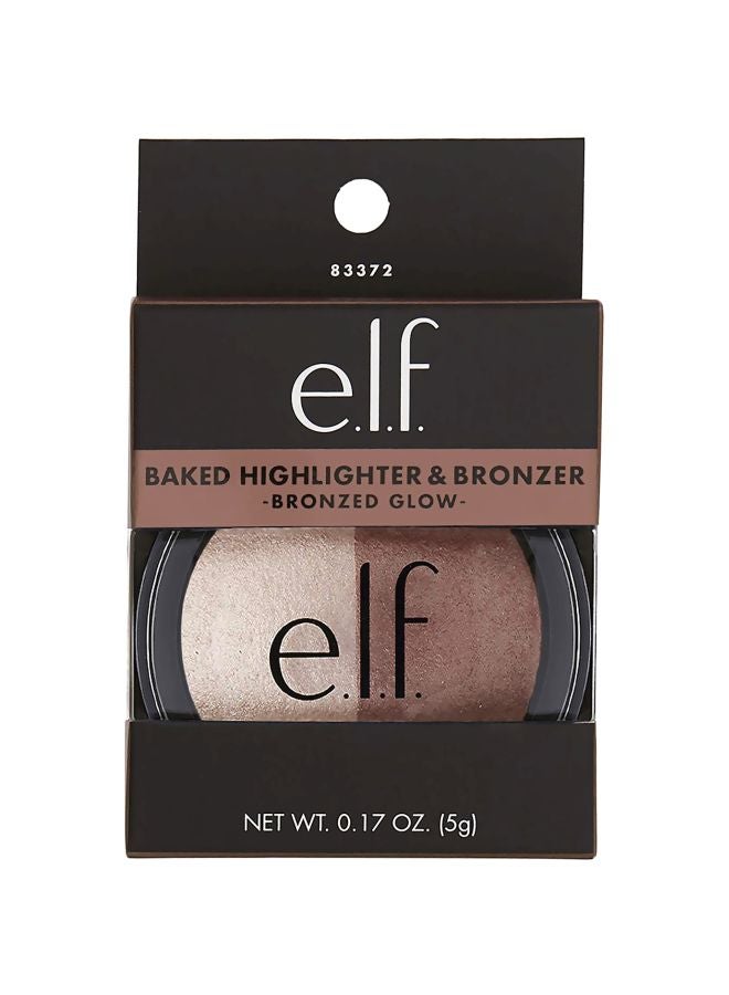 Baked Highlighter And Bronzer 83372 Bronzed Glow