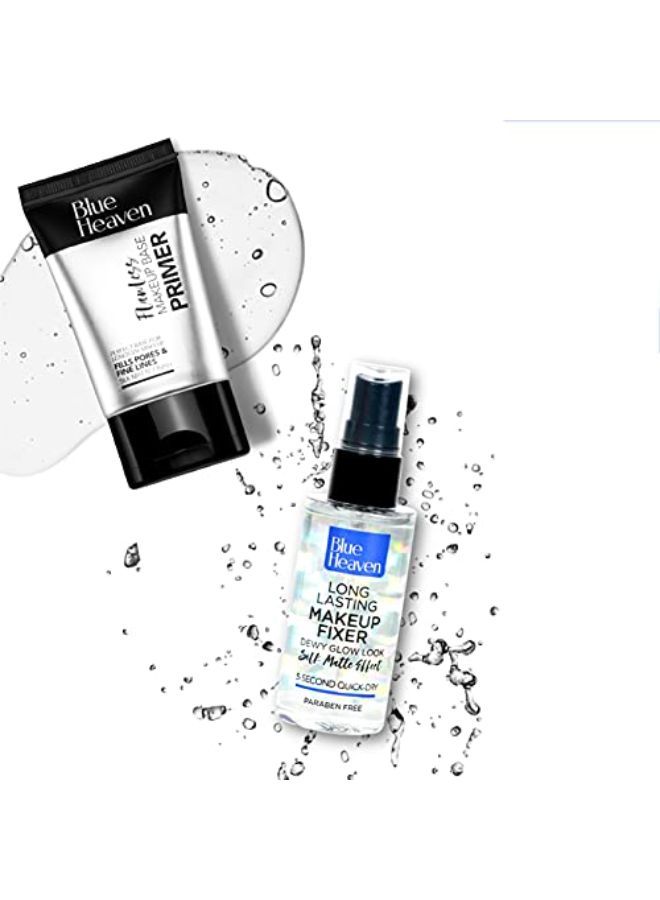 Primer & Fixer Combo Set Transparent 30 G + 60 Ml