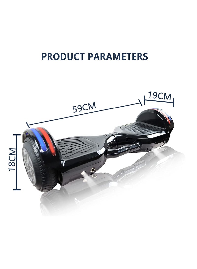 6.5inch Smart Electric Scooter 2 Wheels Self Balancing Scooter Lithium Battery Hoverboard Balance Scooter with Led Lights best gift for children
