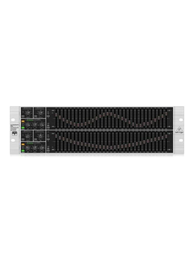 Stereo Graphic Equalizer FBQ6200HD Black/Silver