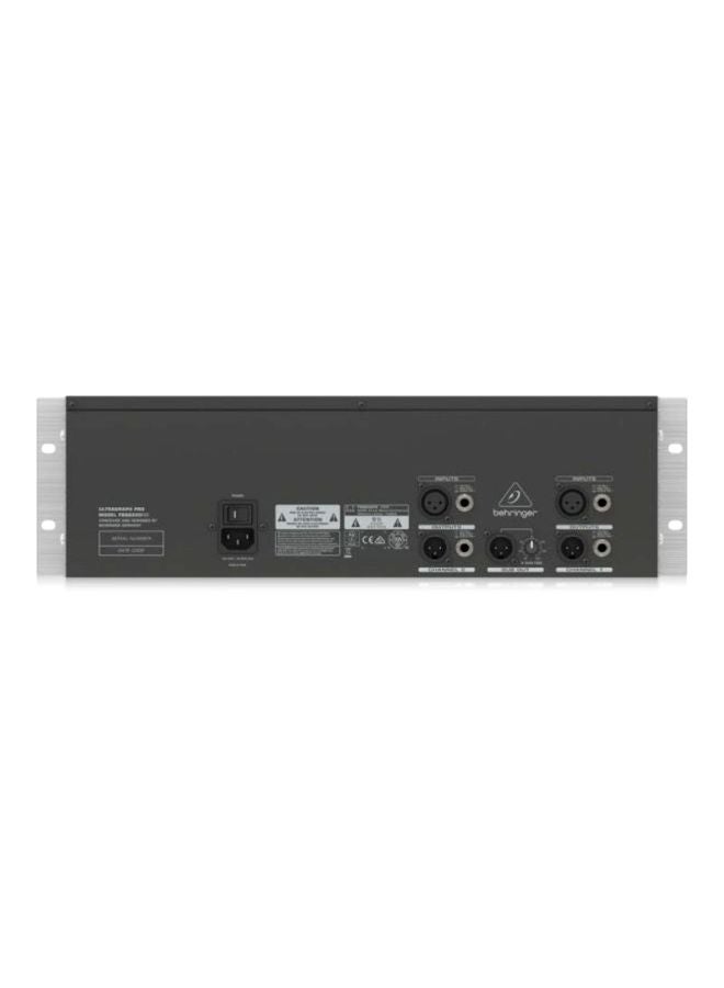 Stereo Graphic Equalizer FBQ6200HD Black/Silver