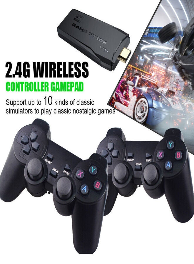 Detrend M8 Wireless Hdmi High Definition Game Console Built-In 10000 Plus Games With Hidden Usb Flash Drive Design Plug And Play Video Game Stick Supports 9 Emulators 32g