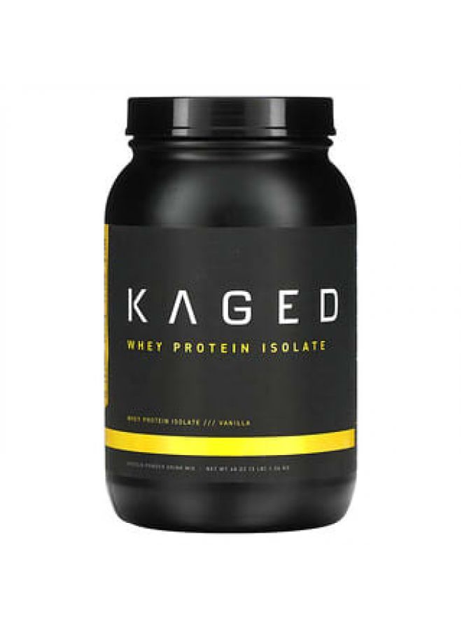 Kaged Muscle Whey Protein Isolate Vanilla 3 lb (1.36 kg)