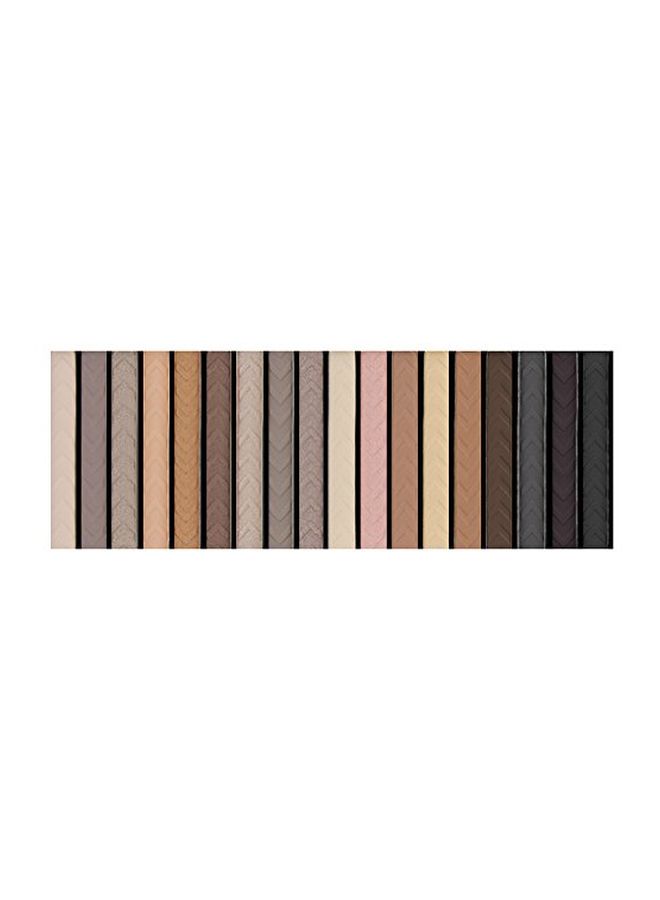 18-Color Eyeshadow Palette Downtown Brown