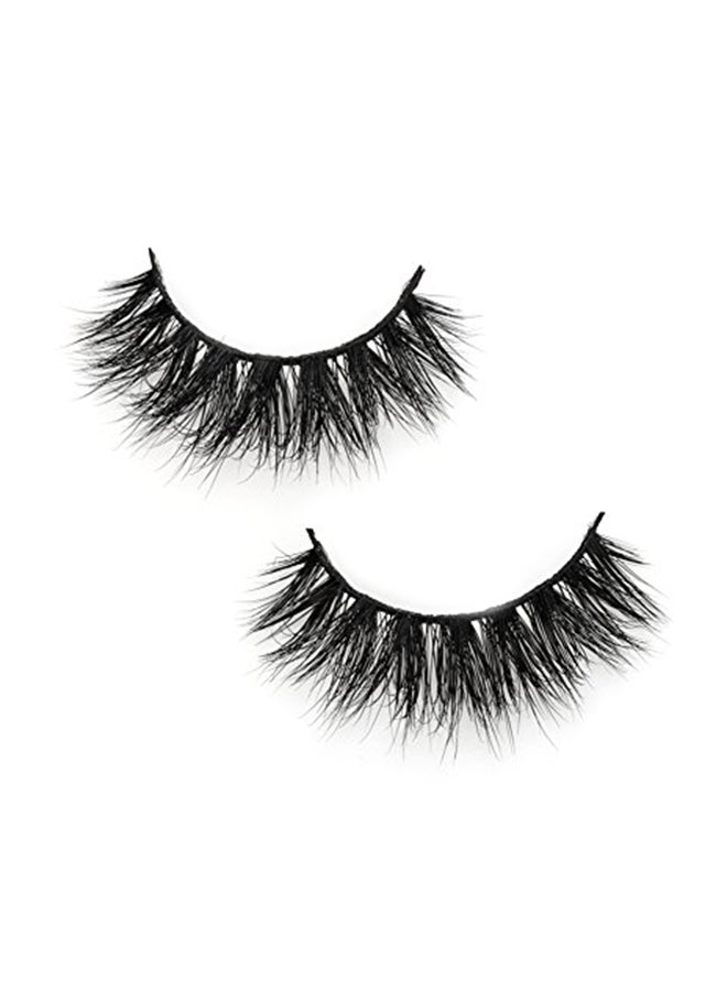 3D Mink Fur Fake Eyelashes Black