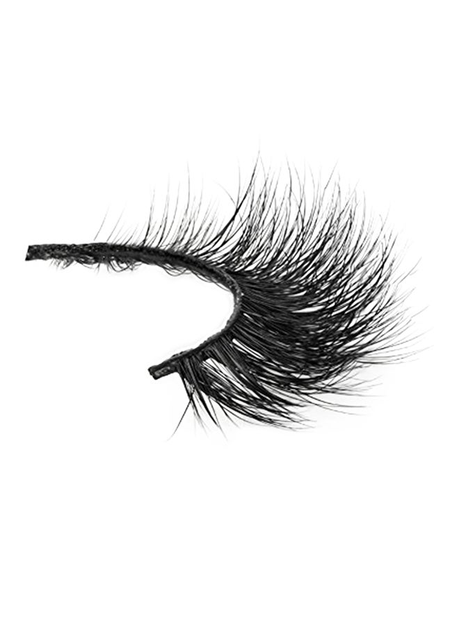 3D Mink Fur Fake Eyelashes Black