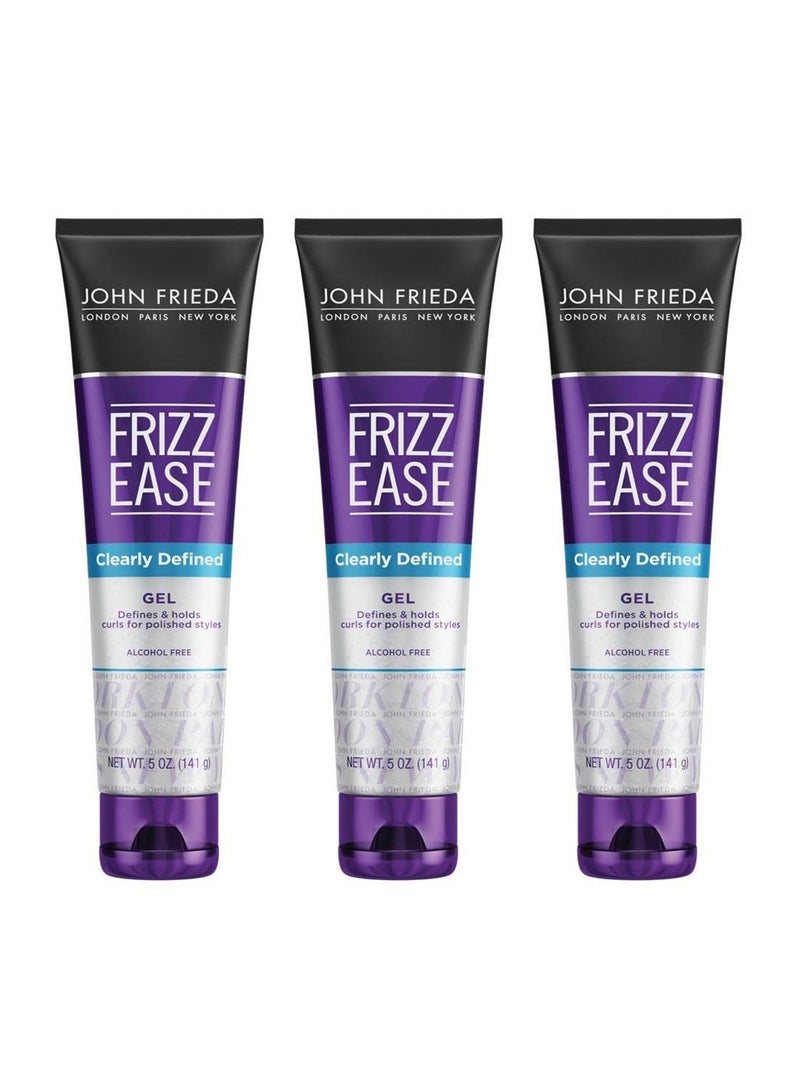 Pack Of 3 Frizz-Ease Clearly Defined Gel