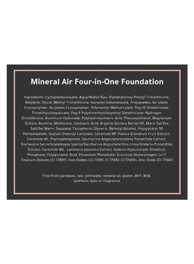 Four-In-One Long Lasting Liquid Foundation Tan