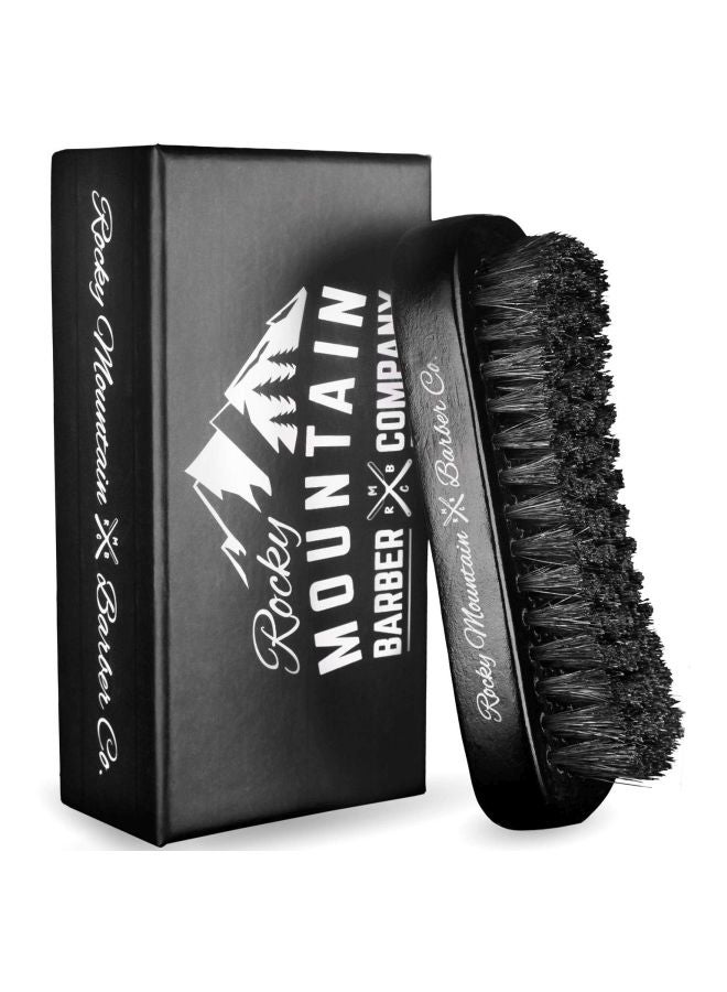 Boar Hair Beard Brush Black
