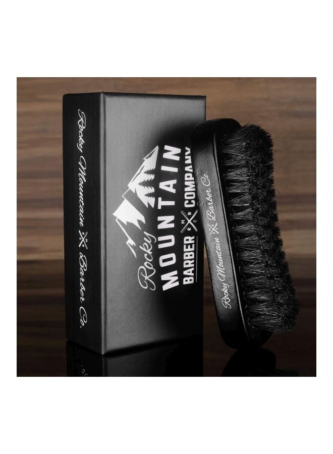 Boar Hair Beard Brush Black