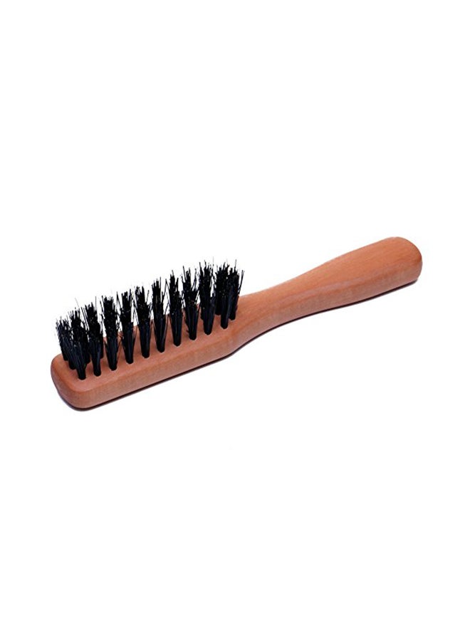 Bristle Beard And Moustache Brush With Handle Brown/Black